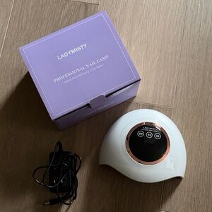 White Professional Nail Lamp